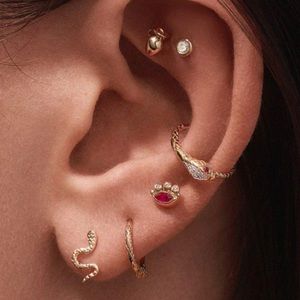 Pamela Love diamond Celestial Eye stud